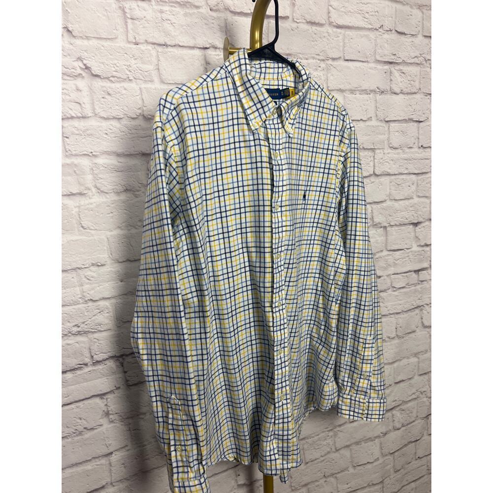 Authentic Polo Ralph Lauren Classic Fit CLBDPPCS- Long Sleeve Sport Shirt - Picture 5 of 7